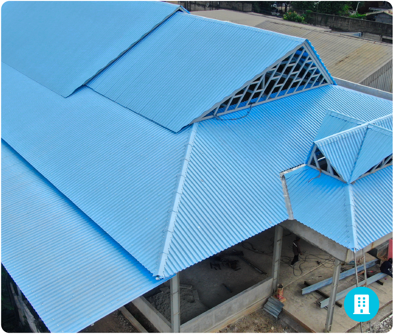 mau bangun rumah, atap upvc premium mattaka