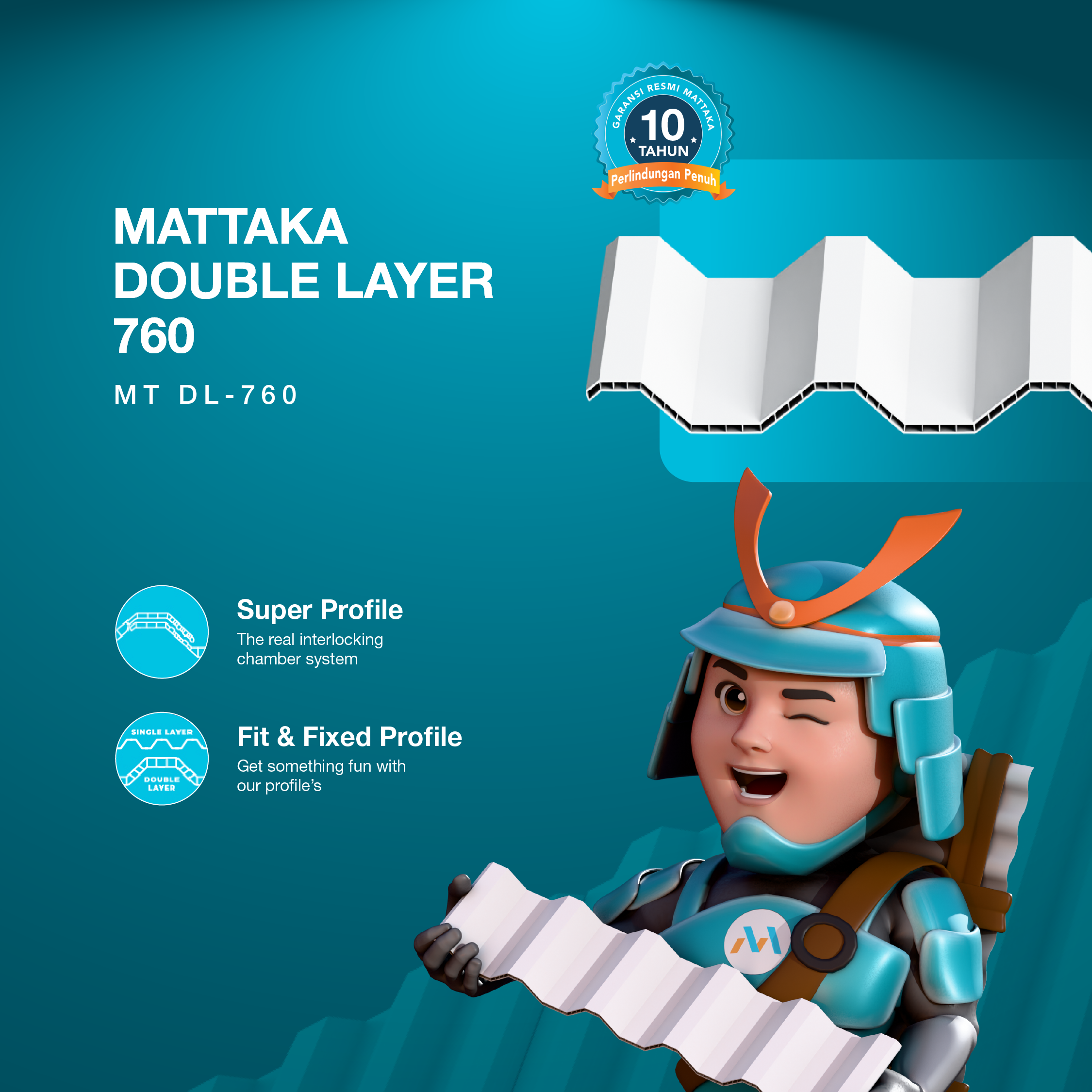 Model Atap Terbaru 2026 | Solusi Atap Modern & Tahan Lama di mattaka.co.id
